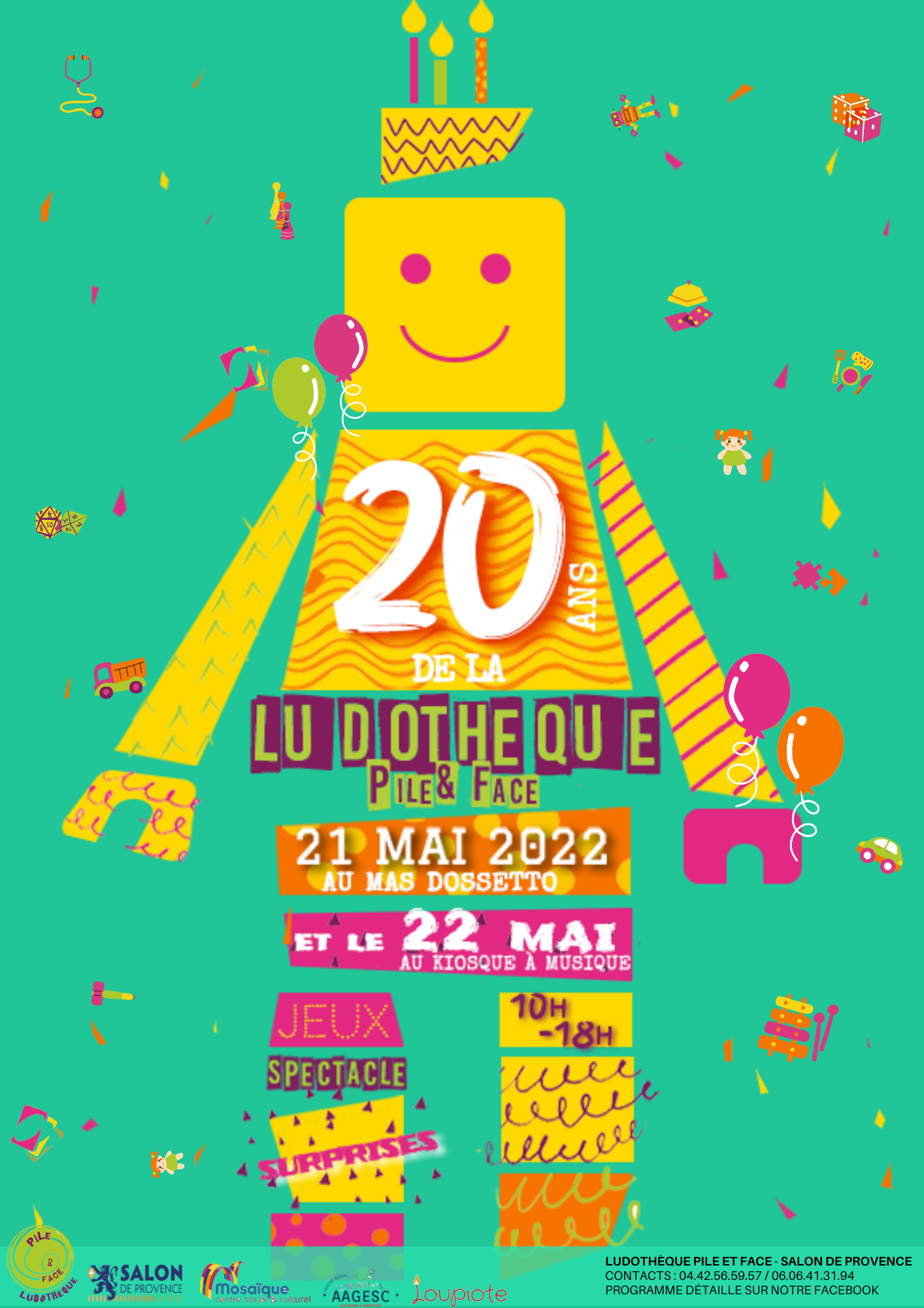 Anniversaire de la ludothèque Pile et face